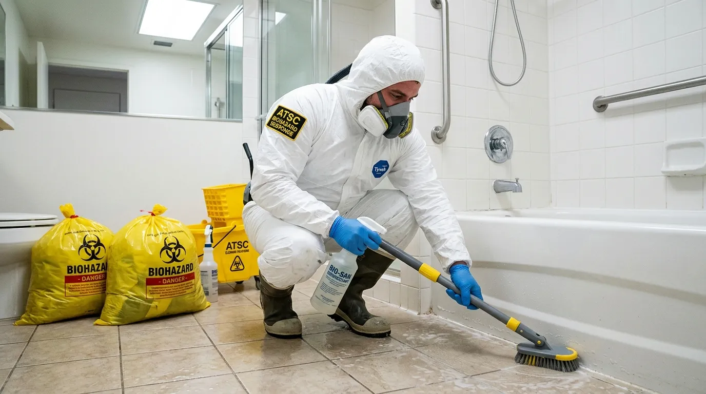 Decontamination equipment deployed for Blood Cleanup in Ravenna